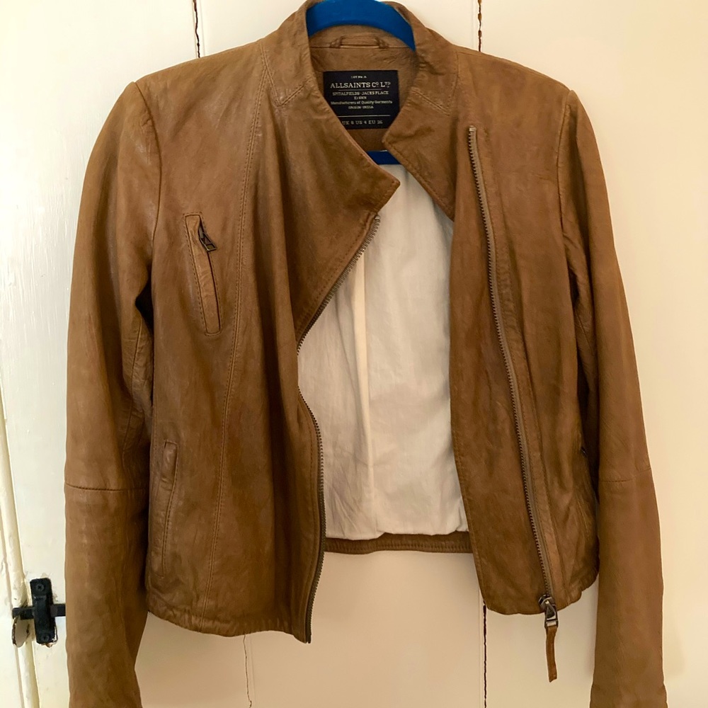 ALL SAINTS Leather Jacket